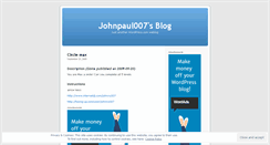 Desktop Screenshot of johnpaul007.wordpress.com