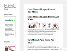Tablet Screenshot of caramenjadiagenresmiacemaxs.wordpress.com