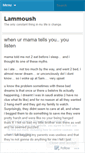 Mobile Screenshot of lammoush.wordpress.com