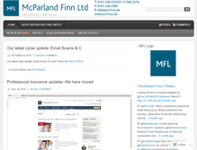 Tablet Screenshot of mcparlandfinn.wordpress.com