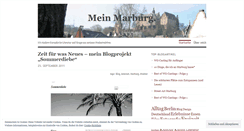 Desktop Screenshot of meinmarburg.wordpress.com