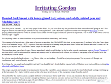 Tablet Screenshot of irritatinggordon.wordpress.com