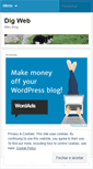 Mobile Screenshot of digweb.wordpress.com