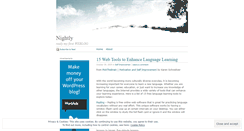 Desktop Screenshot of nightly.wordpress.com