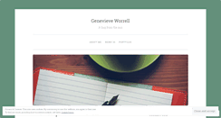 Desktop Screenshot of genevieveworrell.wordpress.com