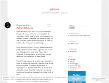 Tablet Screenshot of pilotpmr.wordpress.com