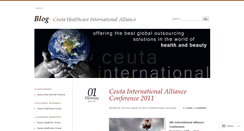 Desktop Screenshot of ceutaalliance.wordpress.com