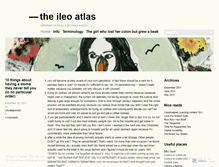 Tablet Screenshot of ileoatlas.wordpress.com