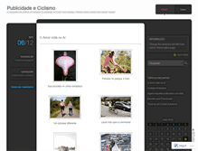 Tablet Screenshot of ciclismoemalagoas.wordpress.com