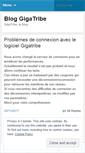 Mobile Screenshot of gigatribefr.wordpress.com