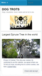Mobile Screenshot of dogtrots.wordpress.com