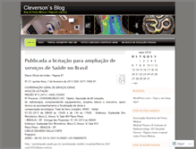 Tablet Screenshot of clelopes.wordpress.com