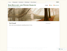 Tablet Screenshot of bobandwendy.wordpress.com