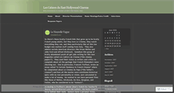 Desktop Screenshot of filmhistory.wordpress.com