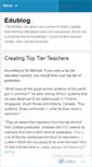 Mobile Screenshot of edublog.wordpress.com