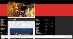 Desktop Screenshot of hanuman32.wordpress.com