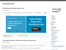 Tablet Screenshot of ilosweb2null.wordpress.com
