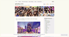 Desktop Screenshot of kpopgg.wordpress.com