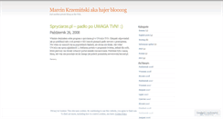 Desktop Screenshot of hajer.wordpress.com