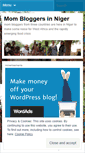 Mobile Screenshot of mombloggersinniger.wordpress.com