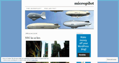 Desktop Screenshot of micropilot.wordpress.com