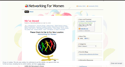 Desktop Screenshot of networking4women.wordpress.com