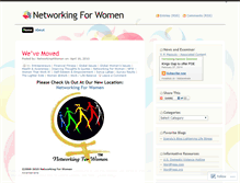 Tablet Screenshot of networking4women.wordpress.com