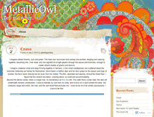 Tablet Screenshot of metallicowl.wordpress.com