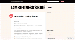 Desktop Screenshot of jamesfitnesskent1.wordpress.com