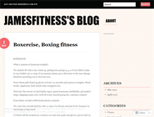 Tablet Screenshot of jamesfitnesskent1.wordpress.com