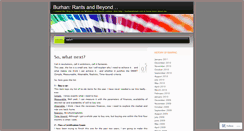 Desktop Screenshot of burhansays.wordpress.com