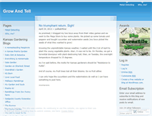 Tablet Screenshot of growandtell.wordpress.com