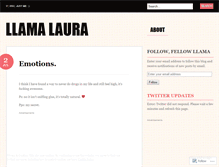 Tablet Screenshot of lauralouise94.wordpress.com