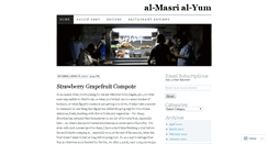 Desktop Screenshot of almasrialyum.wordpress.com