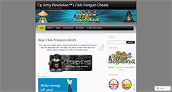 Desktop Screenshot of cparmyrevolutionen.wordpress.com