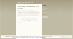 Desktop Screenshot of linderia.wordpress.com