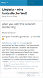 Mobile Screenshot of linderia.wordpress.com