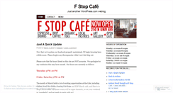 Desktop Screenshot of fstopcafe.wordpress.com