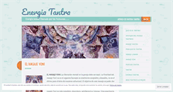 Desktop Screenshot of energiatantra.wordpress.com