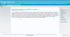 Desktop Screenshot of lugoliberal.wordpress.com