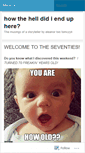 Mobile Screenshot of howthehelldidienduphere.wordpress.com