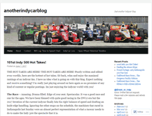 Tablet Screenshot of anotherindycarblog.wordpress.com