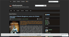 Desktop Screenshot of elasticamente.wordpress.com