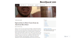 Desktop Screenshot of beerquest100.wordpress.com