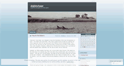 Desktop Screenshot of dolphinchaser.wordpress.com