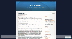 Desktop Screenshot of brcablues.wordpress.com