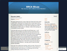 Tablet Screenshot of brcablues.wordpress.com