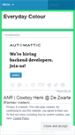 Mobile Screenshot of everydaycolour.wordpress.com