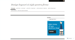 Desktop Screenshot of designlogouri.wordpress.com