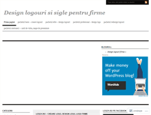 Tablet Screenshot of designlogouri.wordpress.com